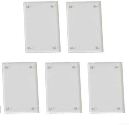 PureBowlic 5 st akrylfotoramar, 10 x 15 cm, tydliga bildramar i rät vinkel för vägg- eller bordsvisning, vertikal och horisontell orientering för hemmakontor, bröllopsdekoration (10,2 x 15,2 cm)