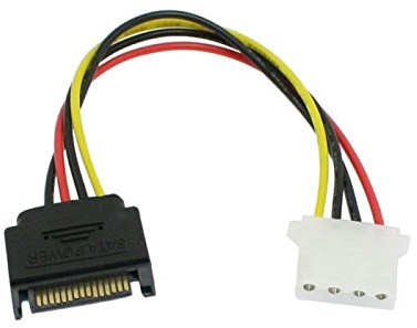 Winwill® Serial ATA SATA Male to IDE Molex Câble Adaptateur Secteur 4 Broches Femelle