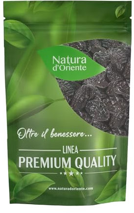 NATURA D'ORIENTE | Prugne Secche D'Agen 1000g Con Nocciolo | Morbide e Succose