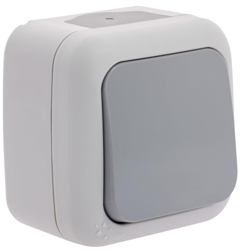 SIEMENS Ingenuity for life BJCG-S90555-04 SIEMENS Wechselschalter, wasserdicht, Grau, Weiß