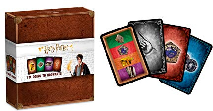 Harry Potter, I Go to Hogwarts-Kartenspiel, lustiges Gedächtnis-Testspiel für die ganze Familie für 2 bis 6 Spieler, tolles Geschenk für Kinder ab 7 Jahren