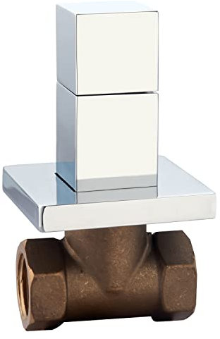 Absperrventil Unterputzventil Wandventil Eckventil Messing 1/2 quadratisch