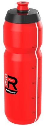 Polisport 8646300004 - Bidón R Collection R750 de Ciclismo de 750ml Botella de Agua para Ciclistas Bicicleta Sin BPA en color rojo