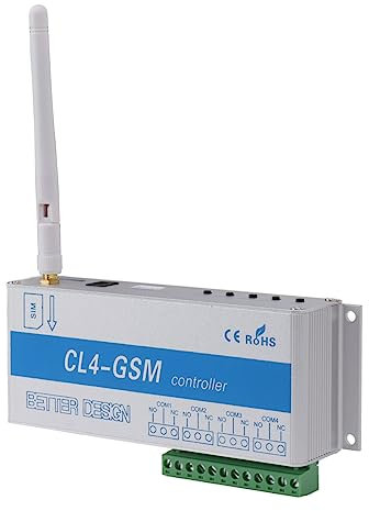 Apricancello 4G GSM, 2 Canali APP Telecomando Luce SMS GSM Interruttore Remoto Relè Interruttore Apriporta con Quadrante GSM Controller per Porta di Ingresso per Garage
