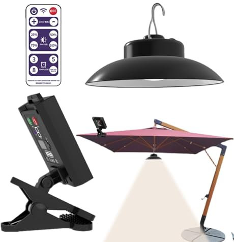Generale - Luci per ombrellone da esterno - Luci per ombrellone da terrazza - Luci per decorazione per feste da giardino - Luci a LED a energia solare per da spiaggia decorazione per feste in