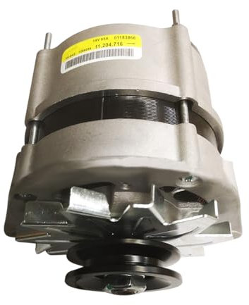 Galloparts Lichtmaschine 14V 95A 01184022 AAK3868 kompatibel mit Deutz Motor AG (KHD) D2011 L4 kompatibel mit Schaeffer Teleskoplader 9380 9380T kompatibel mit Atlas Radlader AR105 AR105 E