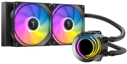 Antec Vortex Lum 240 ARGB Processore Kit di raffreddamento a liquido 12 cm Nero (Antec Vortex Lum 240 ARGB Processor V? LEADTIME7DAYS:leadtime of 7 days)