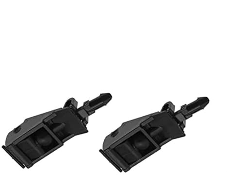 DSEQOPHH Rociador Parabrisas Compatible con VW para Jetta 2 Piezas Boquilla para Parabrisas Coche Boquilla Lavaparabrisas Boquilla Limpiaparabrisas Boquilla Limpieza Parabrisas 6RD955985