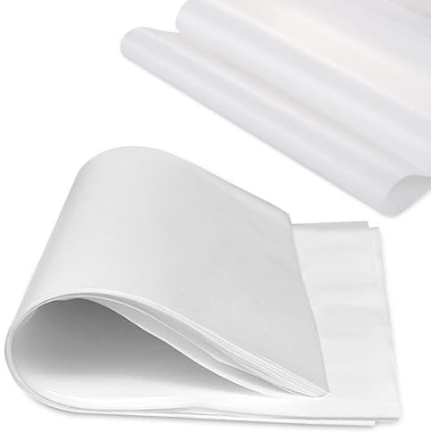 Papel encerado para alimentos, 100 hojas, 33 x 23 cm, papel de queso resistente al agua, a prueba de grasa, papel de horno cuadrado para sándwich, patatas fritas, hamburguesas, pasteles