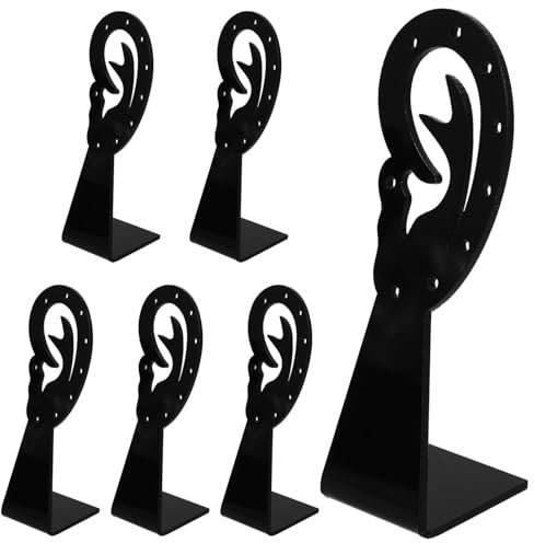 Holibanna 6stücke Ohr-design Ohrring Display Für Schmuck Präsentation Eleganter Organizer Für Ohrringe Für Zuhause Oder Geschäfte Stabil Und Praktisch