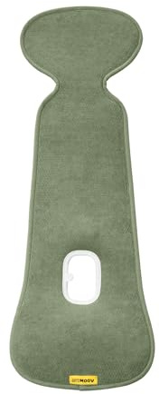 Aeromoov Air Layer Baby Sitzauflage - Antischwitz - Gruppe 1 - Green Moss | Baby Sitzauflage, Einlage, Für Autositz oder Kinderwagen, Antischwitz, Sommerbezug, Bio-Baumwolle