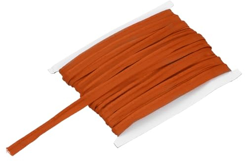 sourcing map Piping Cord Trim 12 Yards 5/8 Inch Piping Tape for Sewing DIY Crafting Fabric Edge Trim Orange