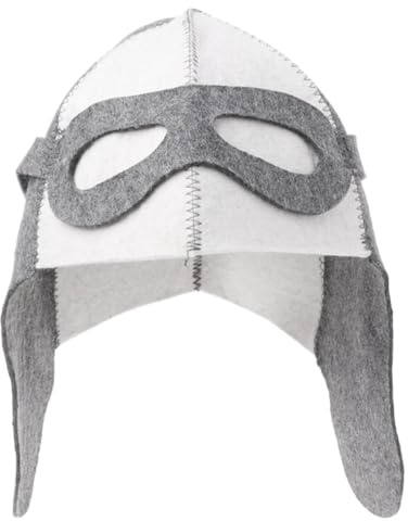 2 Stück Wollfilz-Saunahut Anti-Hitze-Saunahut for Badehaus for Kopf for Saunazubehör Für Männer Und Frauen