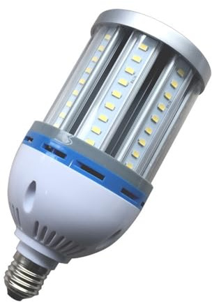 CZMDKEXM Pack of 2, LED Corn Lamp E40 27W AC110V 81-5630SMD Chip Dimming High Brightness Street Lamp Household Bulbs(Cold White)
