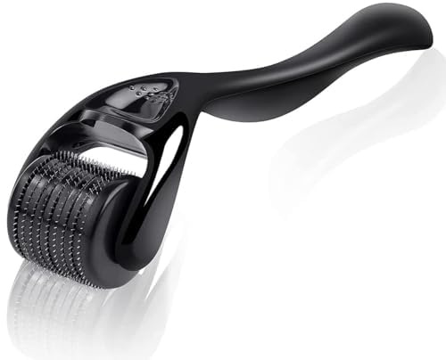 Beard Roller 0.5 Mm,Derma roller,Bart roller,Microneedling,Beard Growth,Derma Roller Haare Bart Und Haut, Für Männer Und Frauen,Microneedling Roller Für Gesicht,Haarregeneration Stimulieren