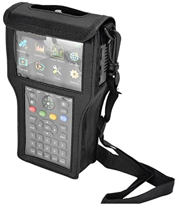 Buscador de satélites, V8 Finder MAX Satellite DVB-S/S2/S2X MPEG-2/4 H.264/H.265 1080P Receptor de señal satélite TV para Ajustar la Antena parabólica