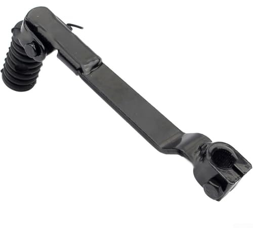 Zilimontt Palanca de cambios para bicicleta XR/CRF de 50 cc a 250 cc para bicicleta, Dirt para bicicleta y trail para bicicleta, palanca de cambios plegable de acero con agarre moleteado, compatible