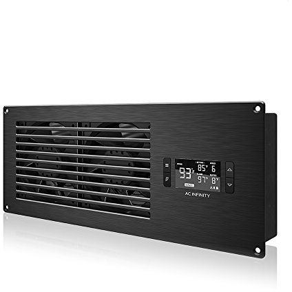 AC Infinity AIRFRAME T7-N Black, High-Airflow Cooling Fan System 400mm