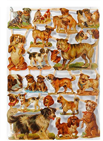 Glanzbilder EF 7213 Hund 755 Welpen Hundewelpen Dog Posiebilder Deko