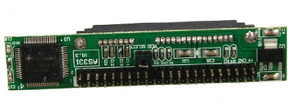 Ruilogod SATA Female to IDE 44 Pin Male Motherboard Adapter Card