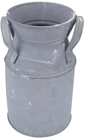 BESPORTBLE 2stücke Vintage Eisen Blumentopf Mit Retro Design Europäischer Stil Für Trockenblumen Und Sukkulenten Dekoration Für Zuhause Und Garten Silber Für Fensterbank Und Tischdeko