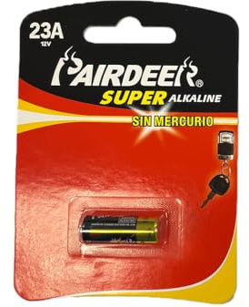 ALKALINA 12V 23A BATTERY (PACK OF 1), ideal for demanding electronic equipment. Provides exceptional performance and long life, perfect for remote controls, alarms and more.