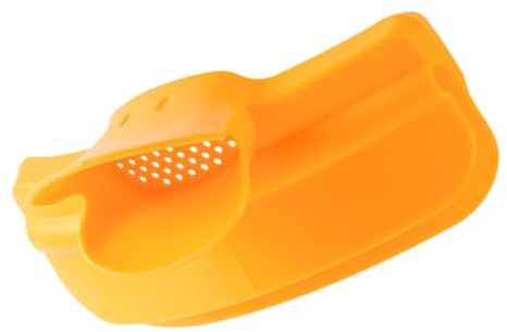 CONGARTENO Spill-proof Silicone Soup Pour Funnel Clip-on Pot Edge Strainer Draining Funnel High-temperature Resistant Kitchen Gadget for Cooking and Hot Pot Use