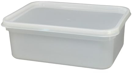 CaterCo 2L Plastic Ice Cream Food Storage Containers with Lids - 40 Pack - BPA-Free, Leakproof, Freezer & Microwave Safe Tubs for Meal Prep & Storage (2L Containers with Lids - 40 Pack)
