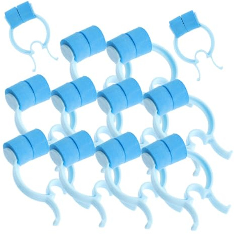 SHERCHPRY 16piezas Pinzas Nasales Tapón Nasal Para Entrenamiento De Respiración Pulmonar Clips De Cuidado Accesorio Nasal Para Uso Diario