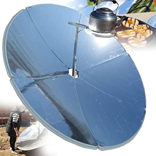 Fornello solare portatile, ad alta efficienza, 1800 W, per campeggio, grigliare e cucinare, raggiunge i 700-1000 °C