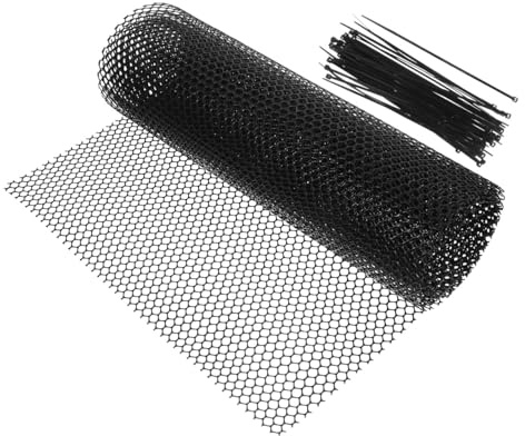 CLISPEED Hdpe Stairway Safety Net Balcony Protection Mesh for Pets and Fall Prevention Barrier with Easy Installation for Home Railings and Banisters
