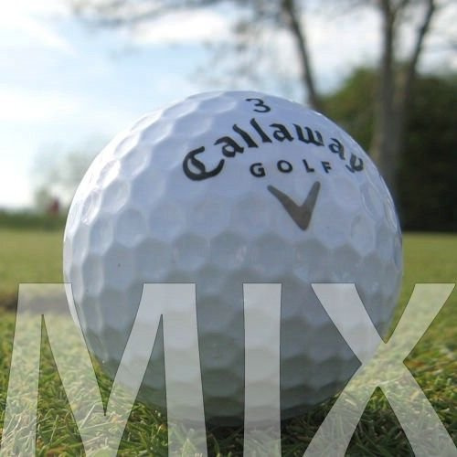 50 CALLAWAY MIX PELOTAS DE GOLF RECUPERADAS / LAKE BALLS - CALIDAD AAA / AA (A / B GRADE)