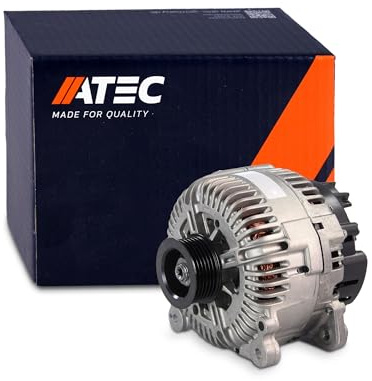 ATEC Germany 1x Lichtmaschine 14V 180A | Kompatibel mit: AUDI A6 Allroad C6, A6 C6, A6 C6 Avant, A8 D3, Q7, VW TOUAREG