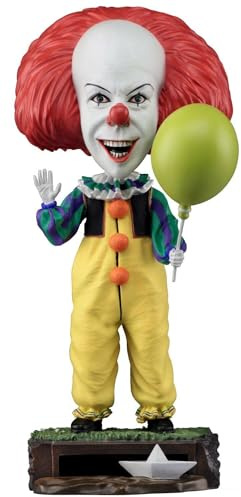 Neca- IT (1990) -Head Knocker Pennywise Cabezon Headknocker Figura, sólido, Multicolor, Talla única (NEC0NC45462)