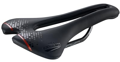 Selle San Marco ASPIDE Short Carbon FX – Racercykelsadel med Kolfiberskal och Ram, Mikrofiber, Anatomiskt Hål, Högpresterande – Storlek L3, Svart