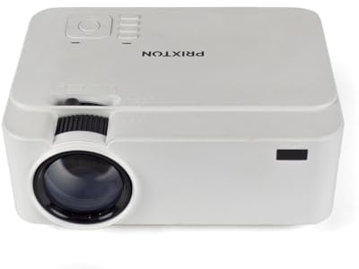 PRIXTON Goya - Mini Proyector Portatil de 2.800 Lumens, 2 Altavoces y Mando a Distancia, 50.000H, VGA, 2xHDMI, USB2.0, MicroSD y AV (Reacondicionado)