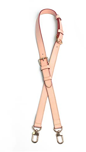 jiesinlov Vachetta Leder-Ersatz-Crossbody-Taschengurt, verstellbar, breiter Schultergurt für Keepall Neverful Graceful Speedy 30 35 (1,0 Breite 3 Segmente verstellbar 67 - 120 cm)
