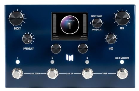 Meris MercuryX Modular Reverb System - Effektgerät für Gitarren