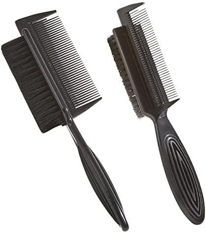Mikinona Spazzola per per Uomini Neri Spazzola a Doppia Faccia per da Donna Set di Spazzole per Cotonare da Salone