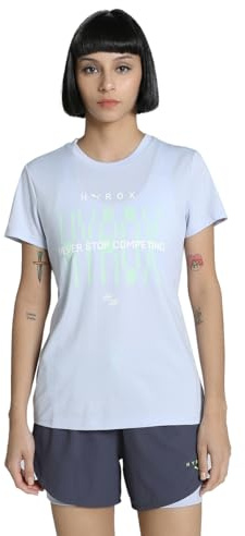 PUMA Damen x HYROX Train All Day T-Shirt S, Cool Weather Blue