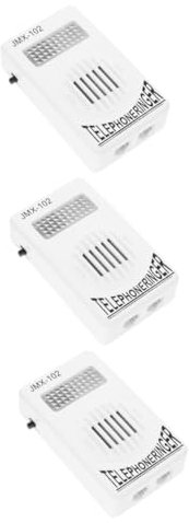 Uonlytech 3pièces Amplificateur De Sonnerie De Téléphone Fixe sans Batterie Amplificateur De Cloche pour Maison Augmente Le Volume des Appels pour Meilleur Confort Écoute