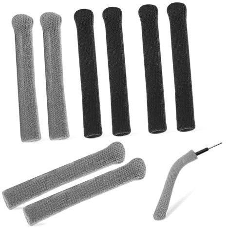 FOMIYES 4stücke Brillenbügelmanschetten Elastische Brillenbein-abdeckungen Rutschfeste Brillen-ohrhalter Brillenbügelenden-verstärkung Brillen-zubehör Für Sonnenbrillen Und