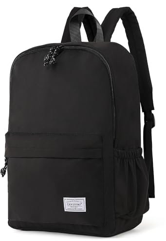 TANTOMI Schulrucksack Teenager, Schultaschen Teenager, 15.6 Zoll Leichter Laptop-Rucksack Daypack Aesthetic Tagesrucksack Unisex-Backpack