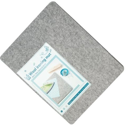 GRIRIW Bügelunterlage Aus Strapazierfähigem Wollfilz Bügelmatte Für Tisch Schutzbügelunterlage Mit Hoher Temperaturbeständigkeit Langlebiges Bügelzubehör Für Quiltunterlage Und