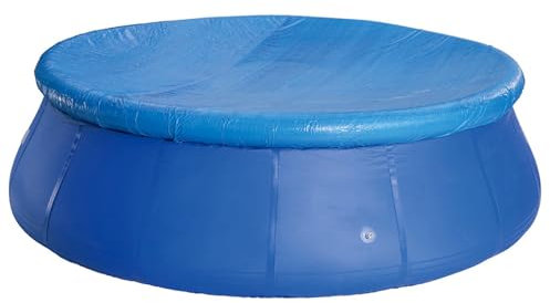 GUDIDBAG Lona Piscina protección para Piscinas para Mantenimiento y Limpieza Adecuado para Piscinas Redondas hinchables de jardín 9.8FT/300CM