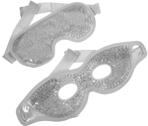 VALICLUD 2pièces Lot de Compresses Oculaires Réutilisables pour Yeux Compresse Froide pour Adultes Compresse Chaude et Froide pour Soins Oculaires
