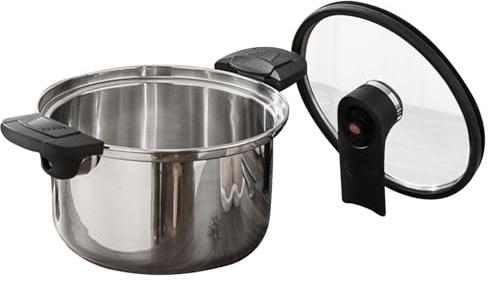 Pentola a Pressione per Cucina | Acciaio Inox Con Di Cottura Rapida,Accessori Per Cucina Ergonomici E Utensili Da Cucina Per Appassionati Di