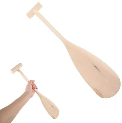 Generisk kajakpaddel | 50 cm långt träblad, kajakpaddel för barn – lämplig för och flickor, flod-roddtävlingar, scen- och