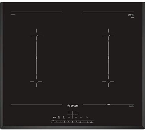 Bosch PVQ651FC5E Placa de inducción, Encastrable, 5 niveles, DirectSelect, Negro