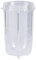 Yuecoom Tall Short Cup, Plastic Tall oder Short Transparent Cup Becher Mixer Entsafter Ersatzteile Zubehör(Tall Cup)
